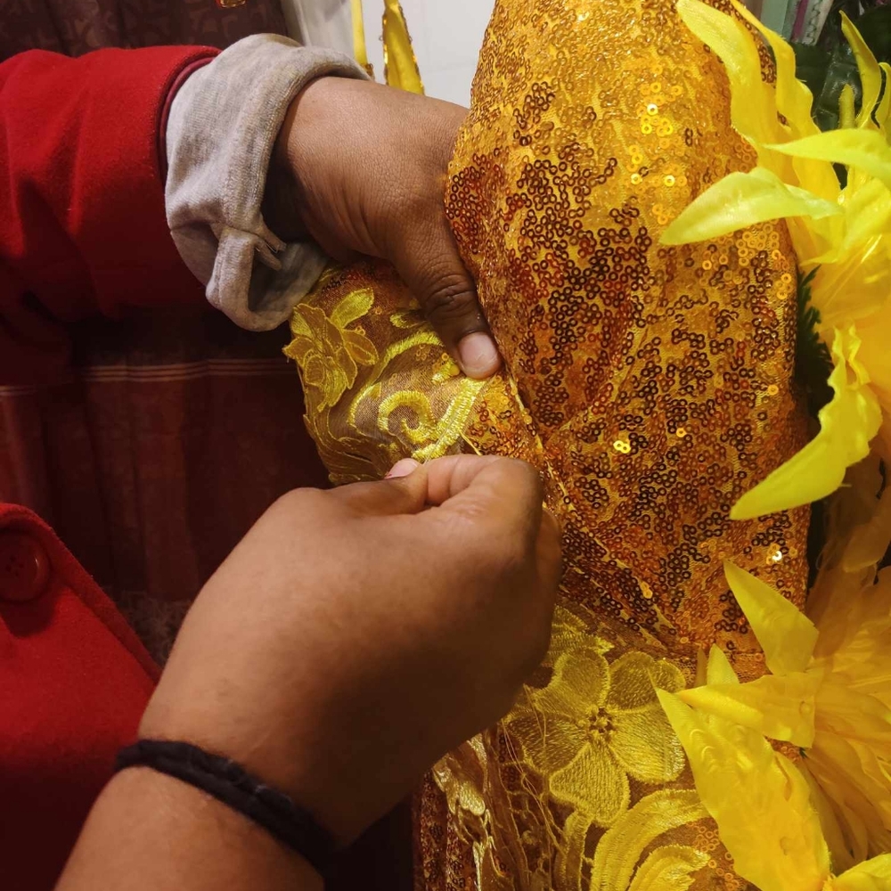 Golden Dragon Costume